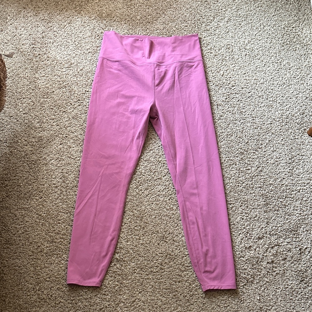 Vuori Pink High-Rise Leggings